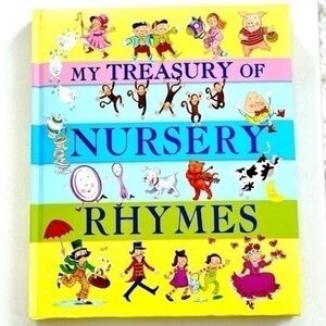 5 for $25! NWOT! My Treasury of Nursery Rhymes Book!